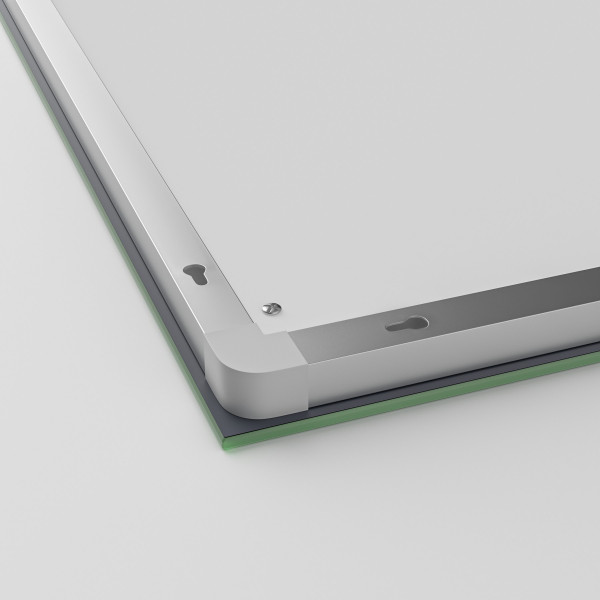 Дзеркало Mixxus Premium QUADRO MR20-80x60-Reverse з Led Touch, Anti-fog, димером, регулятором яскравості (MP6619)