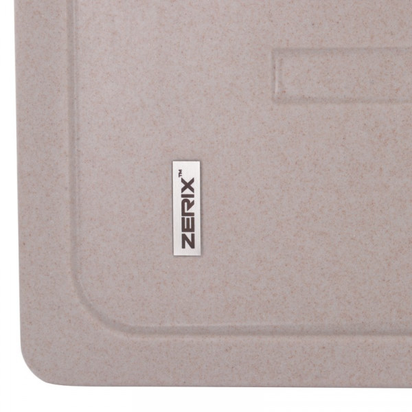 Мийка кухонна Zerix ZS-6243S-06 Бежева (ZX4573)