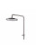 Душова колонна з термостатичним змішувачем Koer KB-57029-07 3 функції, колір графіт (KR5498)