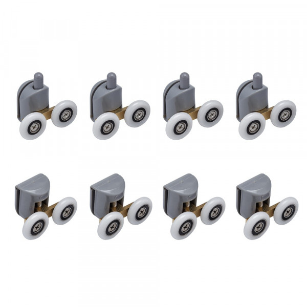 Душова кабіна з низьким піддоном Mixxus CUBIC SCT01-100x100x195-FB CHROME матове скло 4мм (MI6904)