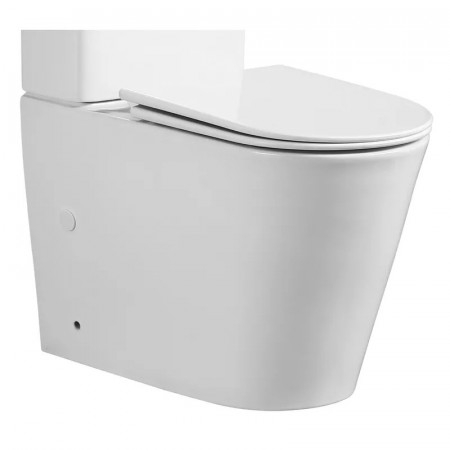 Чаша унітазу-компакту Mixxus Bevel-0407-T1 Bowl 630х350х795 Tornado 1.0 без сидіння (MI8350)