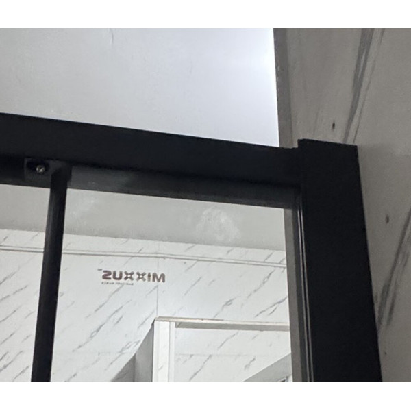 Душова кабіна без піддону Mixxus Premium Quadro SC01-90x90x195-TR Black прозоре скло 6мм (MI8292)