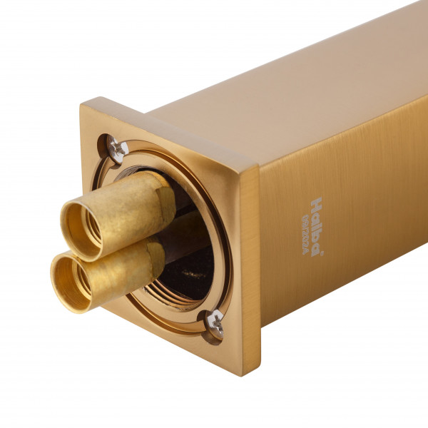 Змішувач для умивальника Haiba GAUDI 001 (HIGH) BRUSHED GOLD (HB9597)