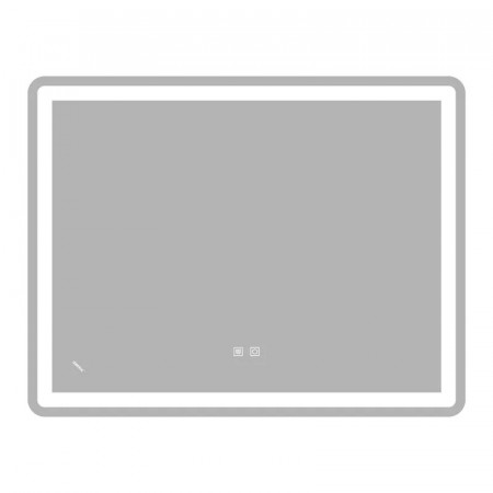 Дзеркало Zerix Mirra MR05-90x70-REVERSE з LED Touch, Anti-fog, димером, регулятором яскравості (ZX6059)