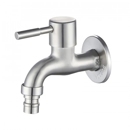 Кран для холодної води Champion BIB-02 1/2 з нерж. сталі SUS304 (CH6572)