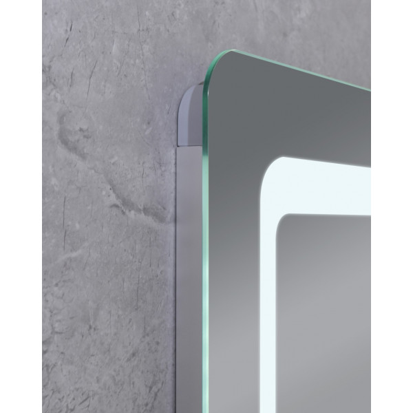 Дзеркало Mixxus TWEE MR09-80x60-Reverse з Led Touch, Anti-fog, димером, регулятором яскравості (MI6660)