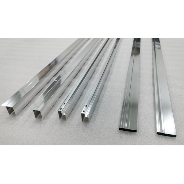 Двері в нішу Mixxus Premium DIVERSE SD01-160x185-TR Chrome прозоре скло 5мм (MI6875)