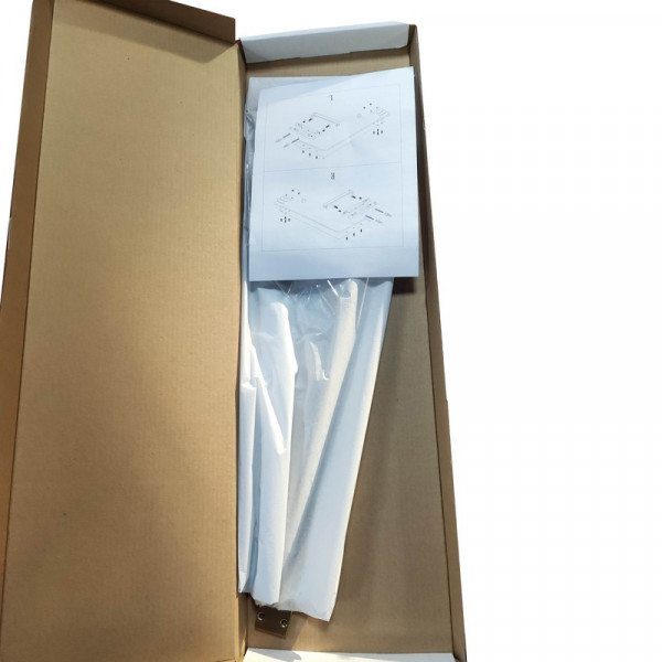 Душова перегородка Koer SR SP02-100x200-TR-12 Walk-In проз.скло Easy Clean 8мм, матове золото (KR5396)