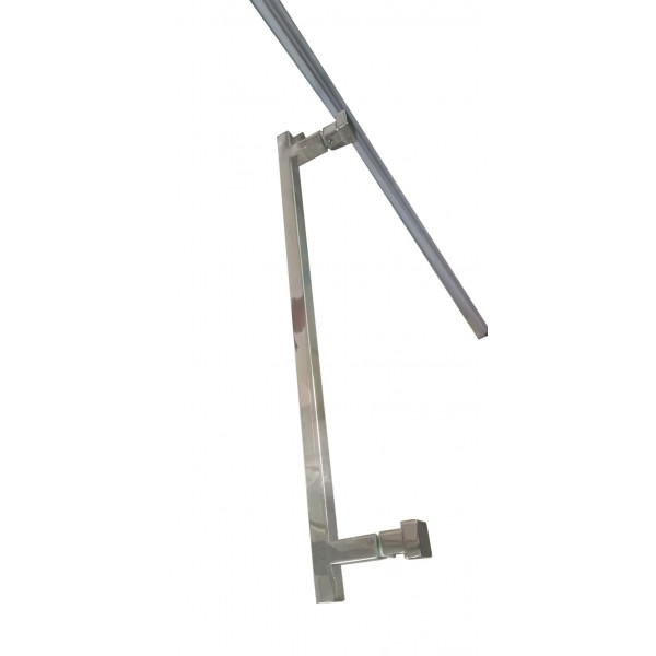 Душова кабіна без піддону Koer SR SC01-120x80x200-TR-01 прозоре скло Easy Clean 8мм, хром (KR5353)