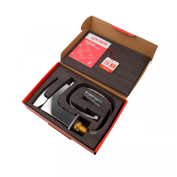 Змішувач для біде Koer KB-20007-01 (Колір хром) (KR3458)