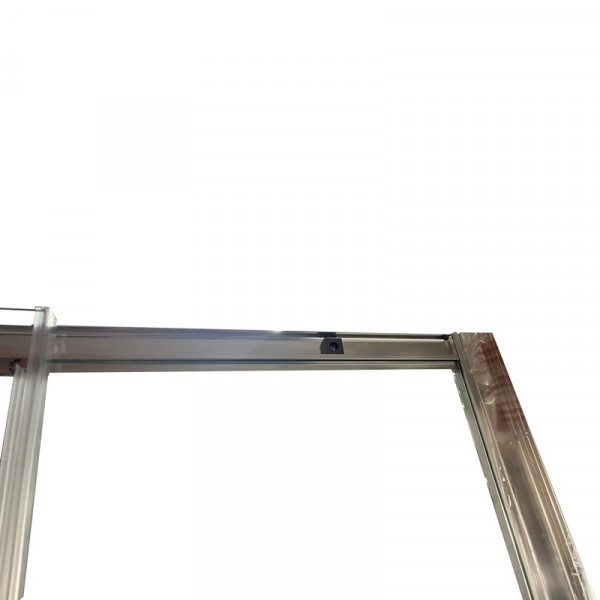 Душова кабіна без піддону Koer SR SC04-90x90x195-TR-01 прозоре скло Easy Clean 5мм, хром (KR5360)