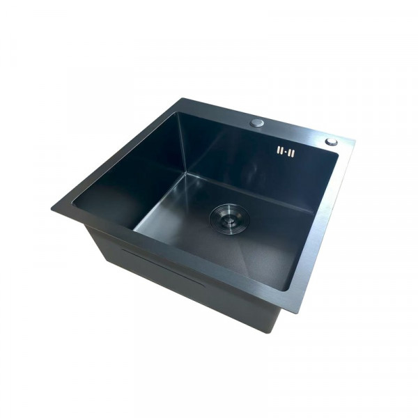 Мийка Mixxus MH5050 Micro Decor Black (3.0/0.8) з нерж. сталі (колір чорний) (MI8215)