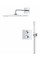 Душова система прихованого монтажу з термостатом Grohe Grohtherm (34870000)