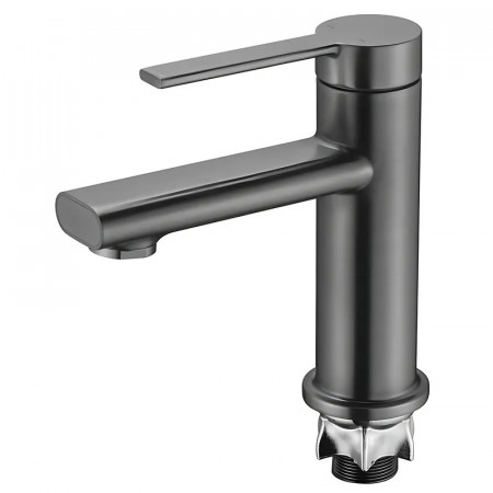 Змішувач для умивальника Mixxus Lord 001 Nut Graphite (Колір графіт) (MI7137)