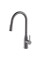 Змішувач для кухні з висувним виливом MIXXUS PREMIUM SUMMER 014 GRAPHITE (Колір графіт) (MI8282)