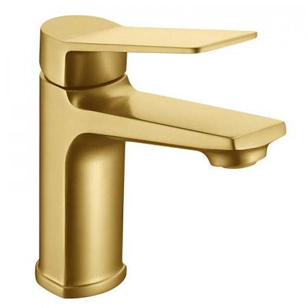 Змішувач для умивальника Mixxus Wilson 001 Brushed Gold (Колір матове золото) (MI7128)