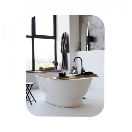 Дзеркало настінне Zerix PRIME MRZ07-70x90-Reverse прямокутне із закругленими кутами (ZX5638)