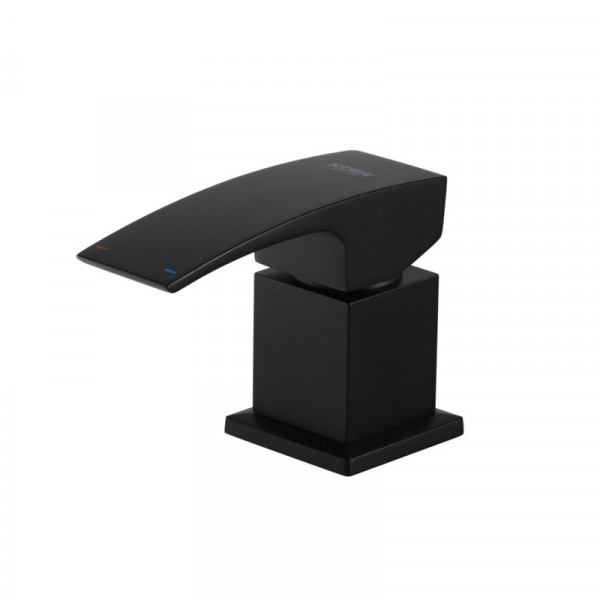 Змішувач на борт ванни Koer KB-43007-05 на 3 отвори (Колір чорний) (KR3453)