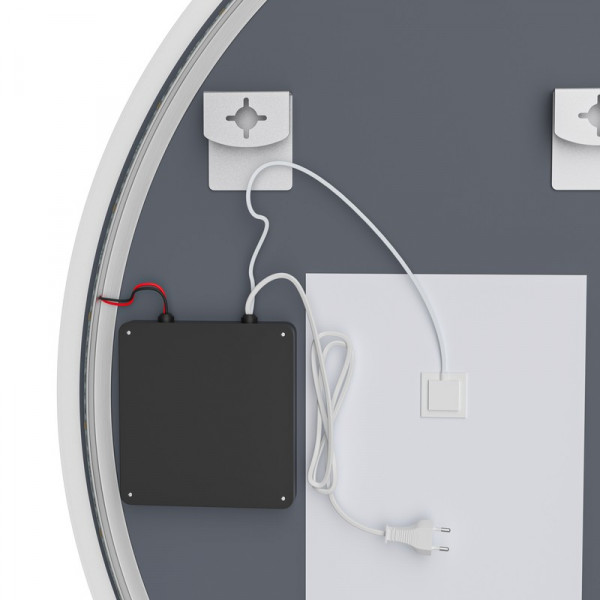 Дзеркало Mixxus Premium TOPPER MS03-60x120 з Led Touch, Anti-fog, димером (3-6,5kK) (MP6635)