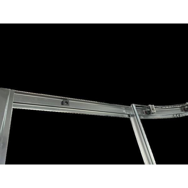 Душова кабіна без піддону Koer SR SC04-90x90x195-TR-01 прозоре скло Easy Clean 5мм, хром (KR5360)