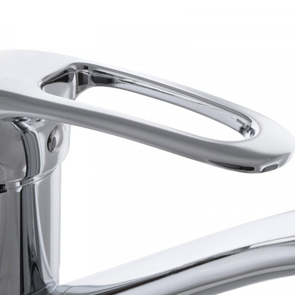 Змішувач для умивальника Haiba Cosmos 555 (15 см) (HB0794)