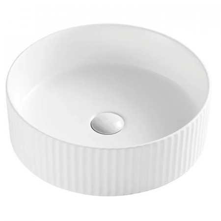 Умивальник накладний керамічний Mixxus Premium Wave-0101 400x400x125mm (MP6491)