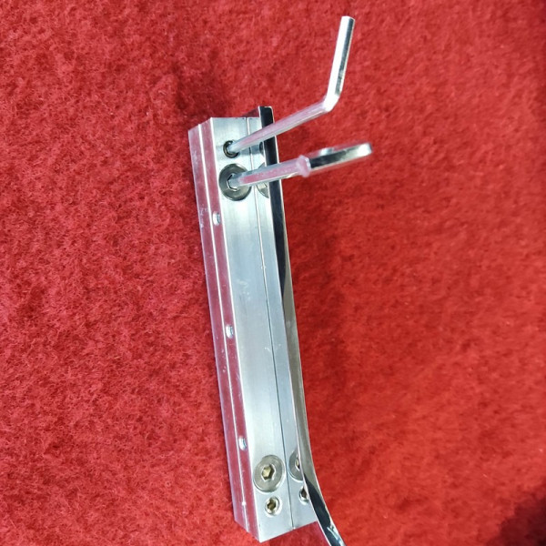 Душова перегородка Koer SR SP02-100x200-TR-01 Walk-In прозоре скло Easy Clean 8мм, хром (KR5395)