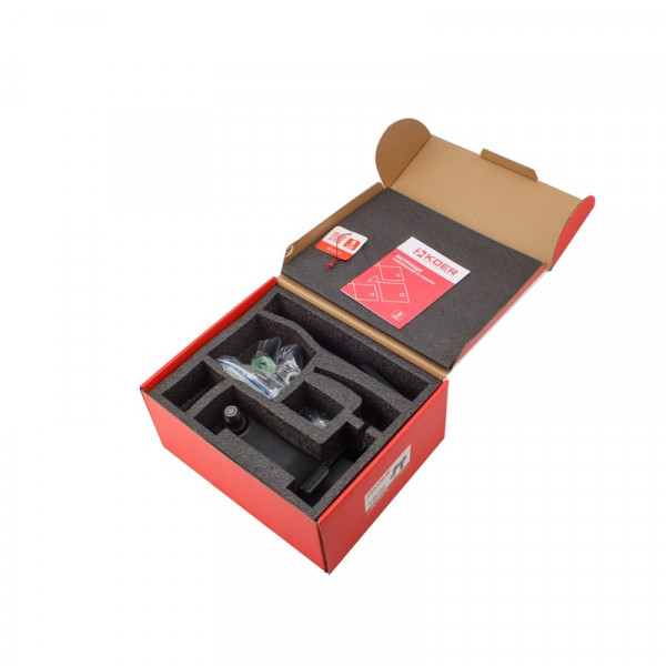 Змішувач для ванни з коротким виливом Koer KB-41007-05 (Колір чорний) (KR3455)