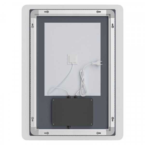 Дзеркало Mixxus Premium OLIVARY MR19-80x60-Reverse з Led Touch, Anti-fog, димером (3-6,5kK) (MP6628)