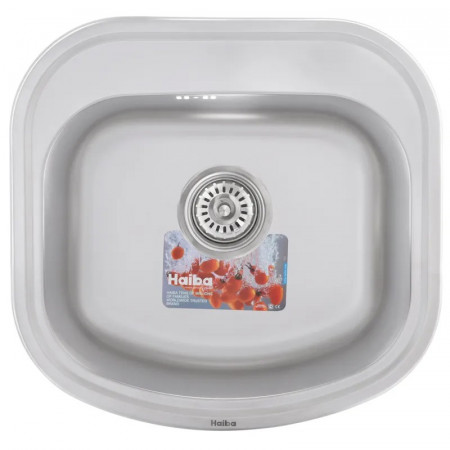 Мийка кухонна HAIBA 49x47 (satin) (HB0537)