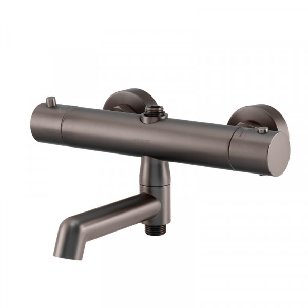 Душова колонна з термостатичним змішувачем Koer KB-57029-07 3 функції, колір графіт (KR5498)