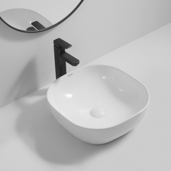 Раковина накладна MIXXUS PREMIUM DIVERSE-0105 425х425х145mm (MP6535)