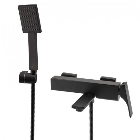 Змішувач для ванни з коротким виливом Koer KB-41010-05 (Колір чорний) (KR3485)