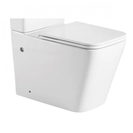 Чаша унітазу-компакту Mixxus Premium Quadro-0402-R Bowl 675х390х855 Rimless без сидіння (MI8340)