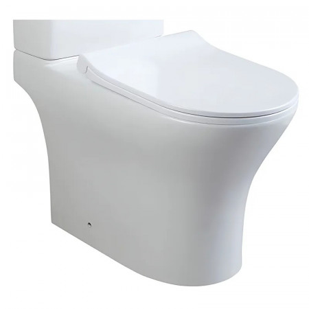 Чаша унітазу-компакту Mixxus Wave-0402-T3 Bowl 650x350x830 Tornado 3.0 без сидіння (MI8360)