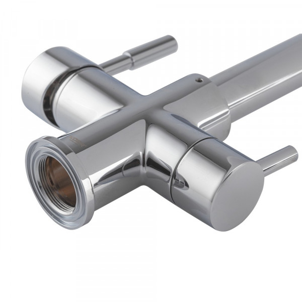 Змішувач для кухні Koer KB-72025-01 з виходом для питної води (вилив - пружина) (KR5014)