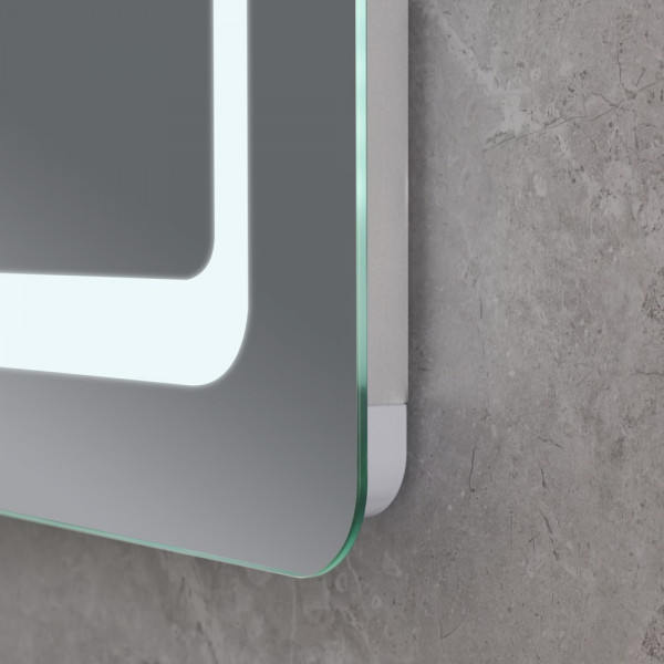 Дзеркало Mixxus TWEE MR09-80x60-Reverse з Led Touch, Anti-fog, димером, регулятором яскравості (MI6660)