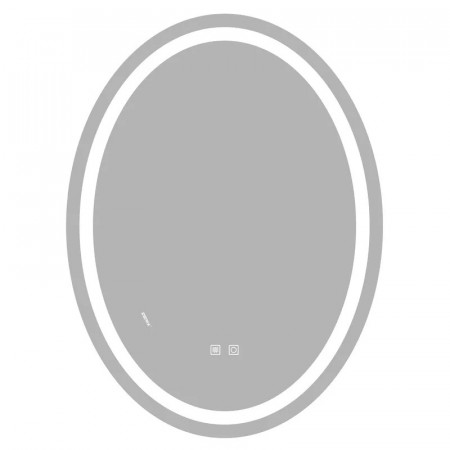 Дзеркало Zerix Fusion MV01-60x80-REVERSE з LED Touch, Anti-fog, димером, регулятором яскравості (ZX6068)