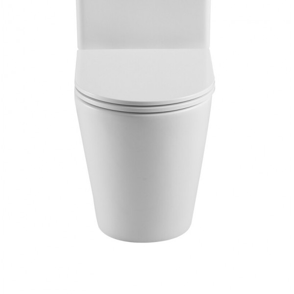 Чаша унітазу-компакту Mixxus Premium Bevel-0401-T1 Bowl 625х390х845 Tornado 1.0 без сидіння (MI8348)