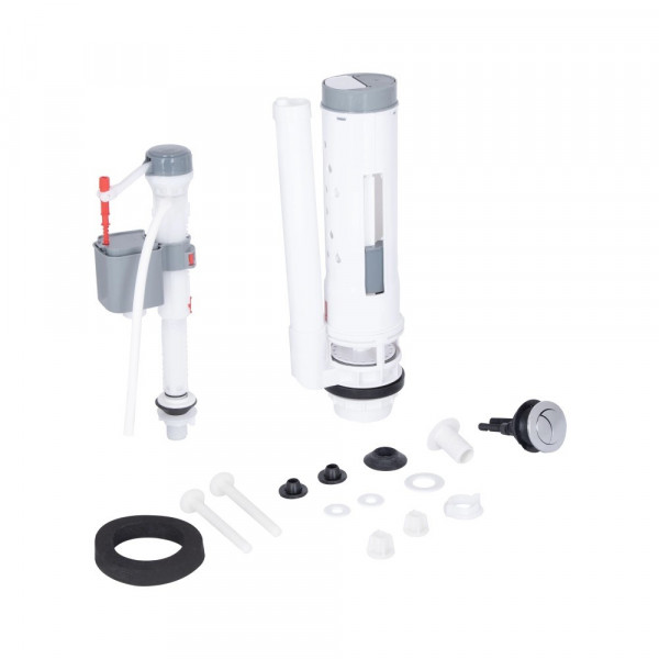 Унітаз-компакт Mixxus BEVEL-0404-T3 660х360х800mm, система змиву TORNADO 3.0 (MI6726)