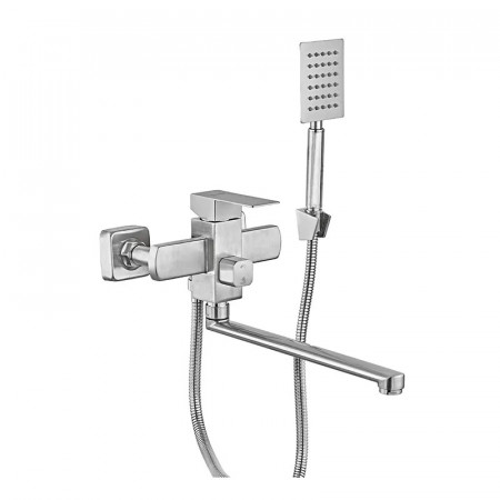 Змішувач для ванни Armata Kub -006 (Euro)  з нерж. сталі (CH6492)