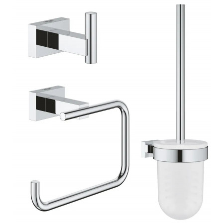 Набір аксесуарів 3 в 1 Grohe Essentials Cube New (40757001)