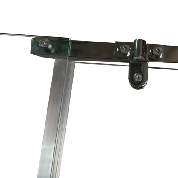 Душова кабіна без піддону Koer SR SC01-120x80x200-TR-01 прозоре скло Easy Clean 8мм, хром (KR5353)