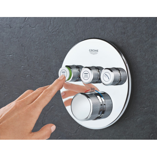 Термостат прихованого монтажу на 3 споживача Grohe Grohtherm SmartControl (29121000)