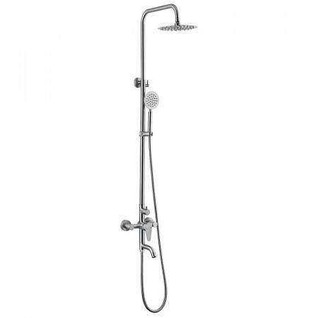 Душова колона із змішувачем Zerix Fox-009-J (нерж. сталь) (ZX4835)