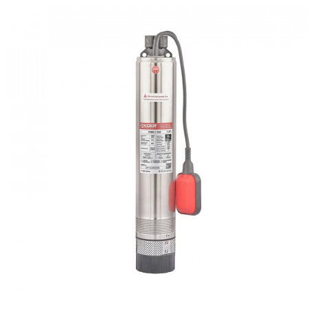 Насос свердловинний KOER 4TMS5.1-38/5 (нижній забір води) Н=38М, Q=6кбМ, P=370 Вт, каб.12м, 1-1/4