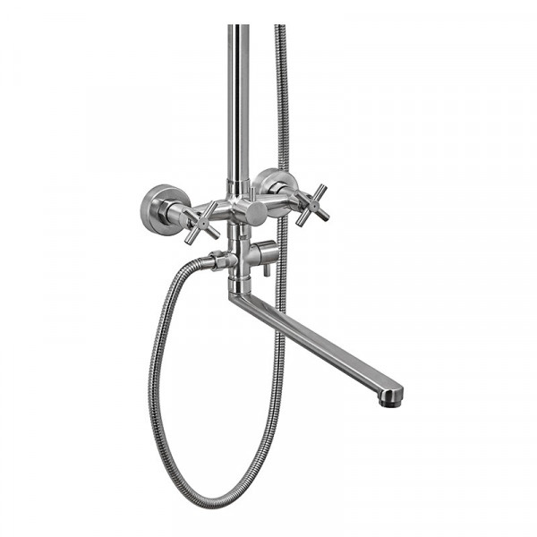 Душова колона зі змішувачем MIXXUS DVE-006-J з нерж. сталі SUS304 (MI6085)