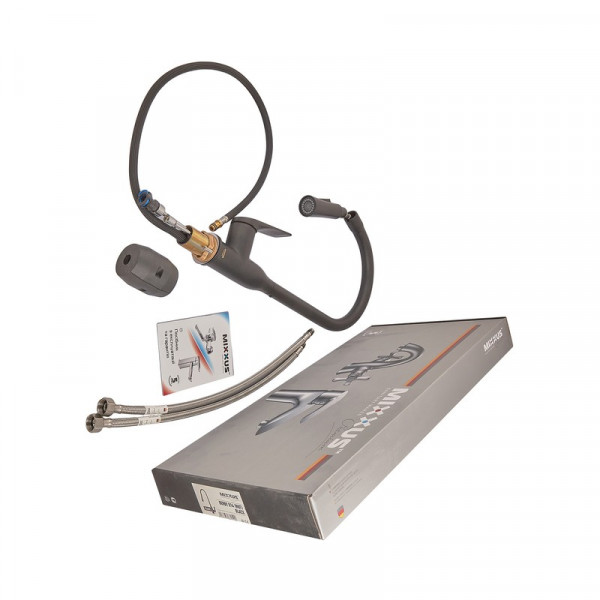 Змішувач для кухні Mixxus Premium DERBY 014 (NUT) BLACK (MI6605)