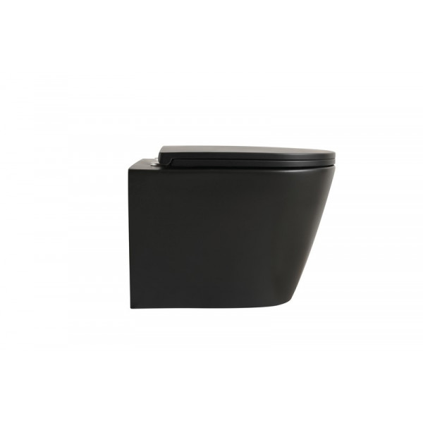 Комплект: Mixxus Premium Bevel-SET-2101 Black (в 2 ящ) Унітаз система змиву Tornado 1.0+ Інсталяція Koer KT-0404 + панель KT-0604-05 Black Mat (MP6669)