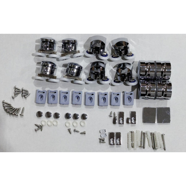 Душова кабіна без піддону Mixxus Premium DIVERSE SC01-90x90x195-TR Chrome прозоре скло 5мм (MI6859)